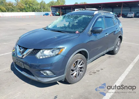 2016 Nissan Rogue Sl из США, поврежденный, VIN 5N1AT2MV2GC876960